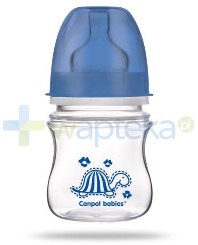 zdjęcie produktu Canpol Babies EasyStart butelka szerokootworowa antykolkowa kolorowe zwierzęta 120 ml [35/205]