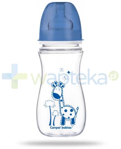 zdjęcie produktu Canpol Babies EasyStart butelka szerokootworowa antykolkowa kolorowe zwierzęta 300 ml [35/204]