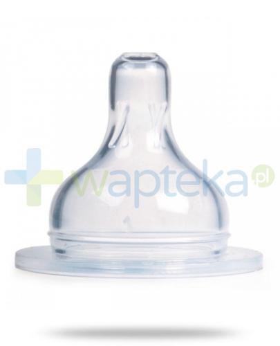podgląd produktu Canpol Babies smoczek silikonowy kaszka 1 sztuka [21/723]