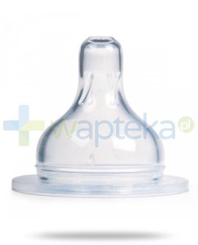 zdjęcie produktu Canpol Babies smoczek silikonowy szybki 1 sztuka [21/722]