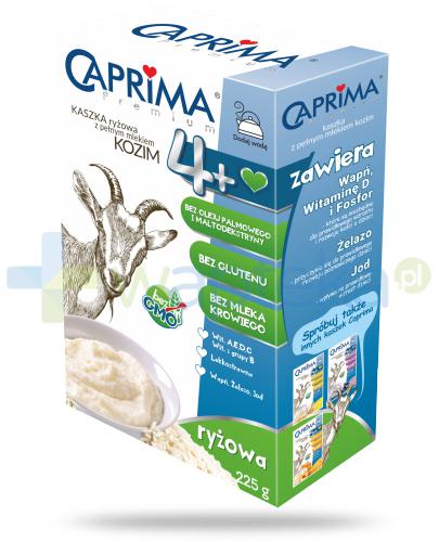 zdjęcie produktu Caprima Premium kaszka ryżowa 4m+ z pełnym mlekiem kozim 225 g