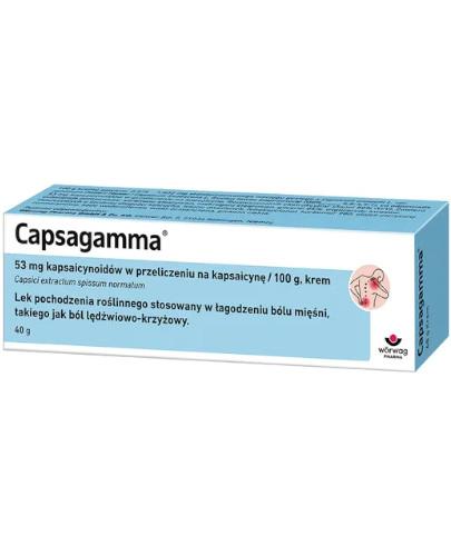 podgląd produktu Capsagamma 53 mg/100 g krem 40 g