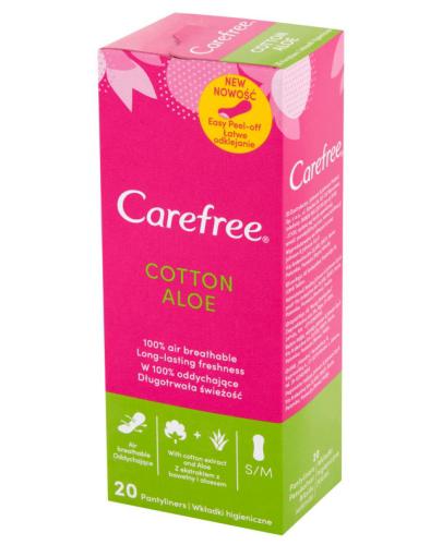 zdjęcie produktu Carefree Cotton Aloe wkładki higieniczne 20 sztuk