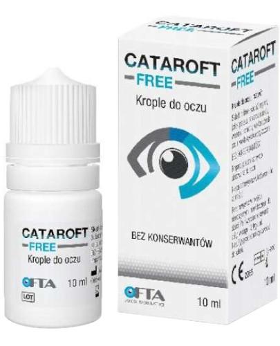 podgląd produktu Cataroft Free krople do oczu 10 ml