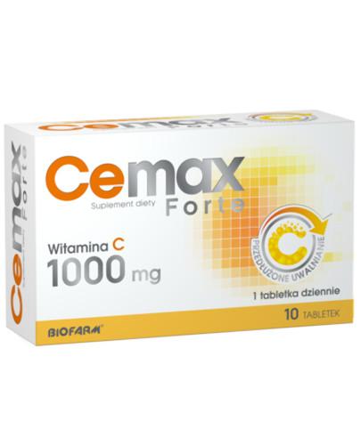 podgląd produktu CeMax Forte witamina C 1000mg 30 tabletek