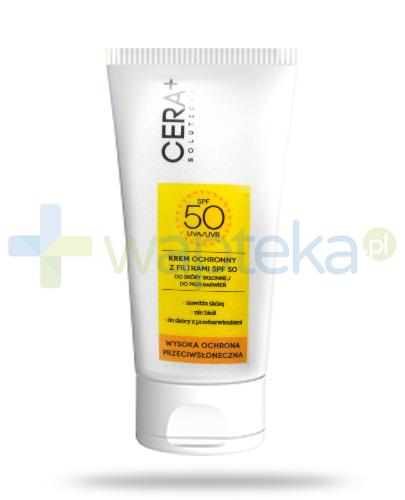 podgląd produktu Cera+ Solutions krem SPF50 do skóry skłonnej do przebariweń 50 ml