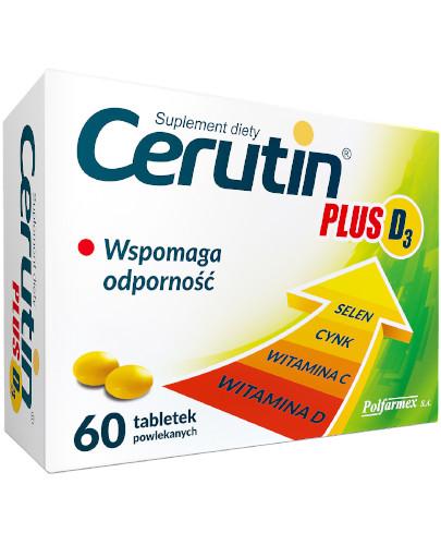 podgląd produktu Cerutin Plus D3 60 tabletek