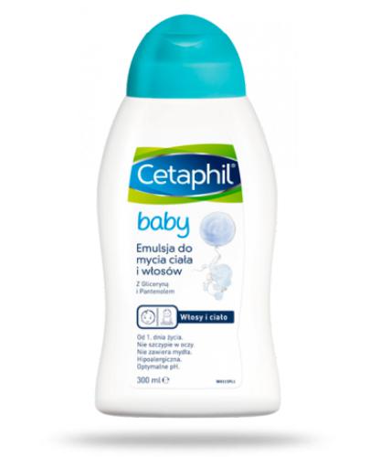 podgląd produktu Cetaphil Baby emulsja do mycia ciała i włosów 300 ml