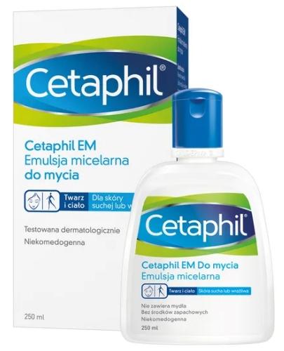 podgląd produktu Cetaphil EM emulsja micelarna do mycia 250 ml