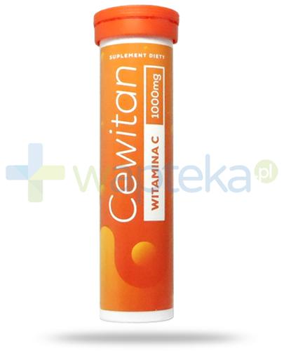 zdjęcie produktu Cewitan witamina C 1000mg smak cytrynowy 15 tabletek
