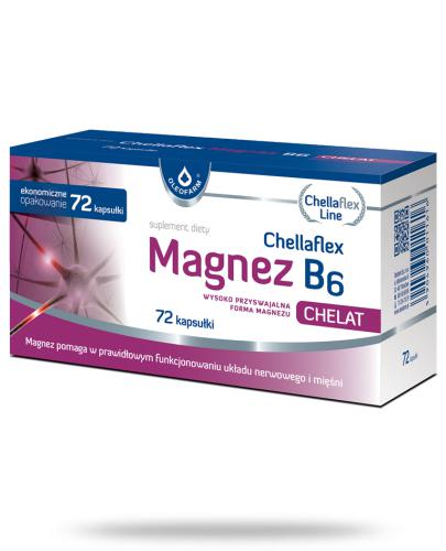 zdjęcie produktu Chellaflex Magnez B6 72 kapsułki