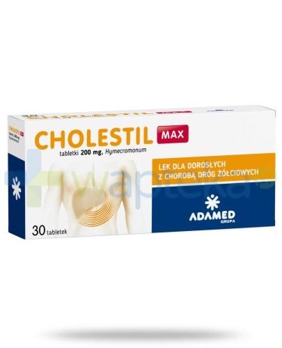 podgląd produktu Cholestil Max 0,2g 30 tabletek