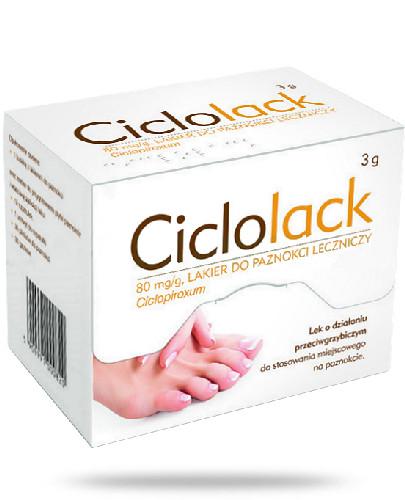 zdjęcie produktu Ciclolack 80 mg/g lakier do paznokci leczniczy 3 g