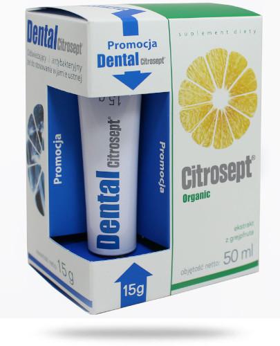 podgląd produktu Citrosept Organic 50 ml + Citrosept Dental 15 g [ZESTAW]