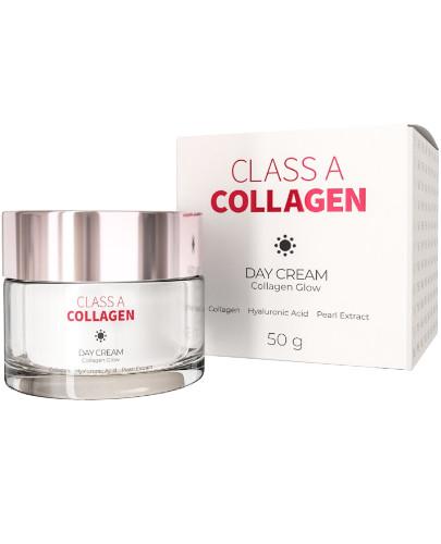 podgląd produktu Class A Collagen rozświetlający krem z kolagenem na dzień 50 g