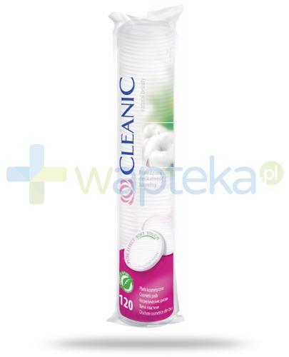 podgląd produktu Cleanic Pure Effect Soft Touch płatki kosmetyczne 120 sztuk