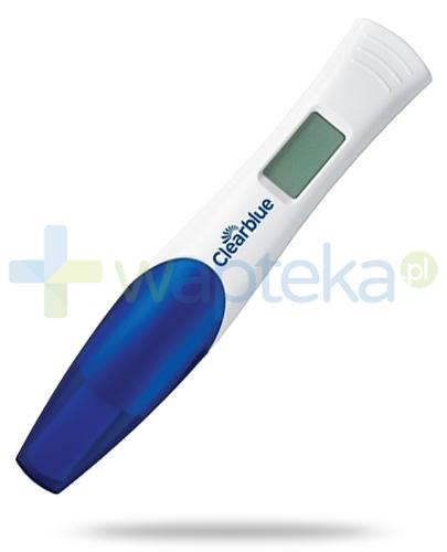 podgląd produktu ClearBlue test ciążowy ze wskaźnikiem tygodnia ciąży 1 sztuka