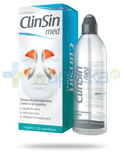 podgląd produktu ClinSin Med zestaw do płukania nosa i zatok