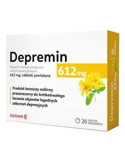 podgląd produktu Colfarm Depremin 612 mg 20 tabletek