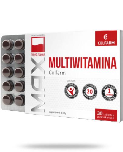 zdjęcie produktu Colfarm Max Multiwitamina 30 tabletek