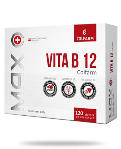 podgląd produktu Colfarm Vitaminum B12 120 tabletek