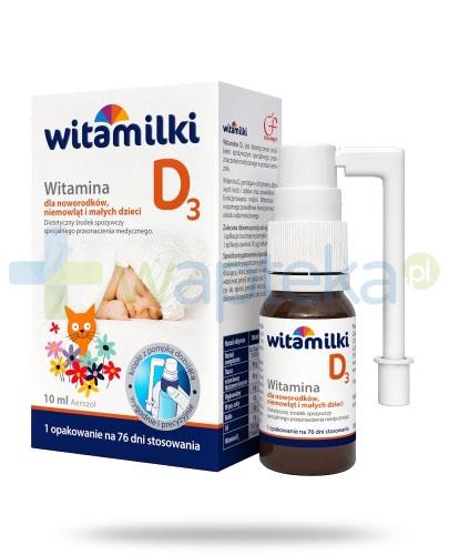 podgląd produktu Colfarm Witamilki witamina D3 aerozol 10 ml