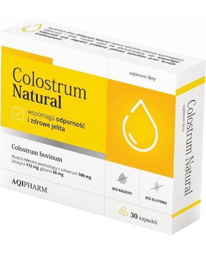 podgląd produktu Colostrum Natural 30 kapsułek