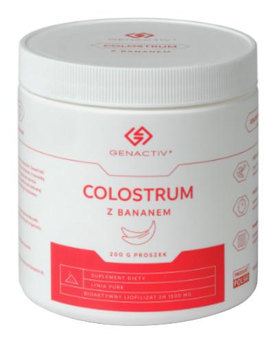 zdjęcie produktu Colostrum z bananem Genactiv 200 g [Colostrum Colostrigen]