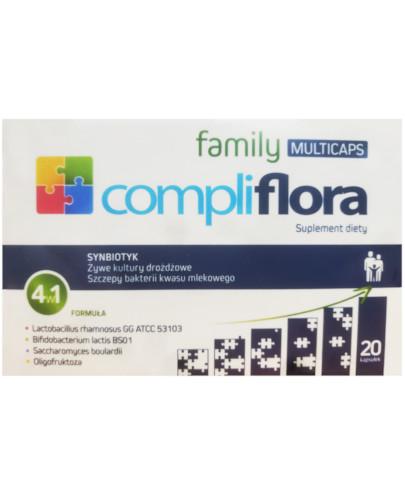 podgląd produktu Compliflora Family multicaps 20 kapsułek