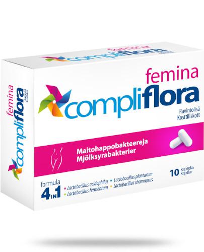 podgląd produktu Compliflora femina 10 kapsułek 