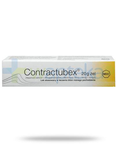 zdjęcie produktu Contractubex (50 j.m. +100 mg + 10 mg)/g żel na blizny 20 g