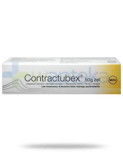 zdjęcie produktu Contractubex (50 j.m. +100 mg + 10 mg)/g żel na blizny 50 g