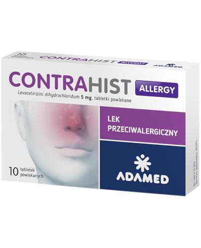 podgląd produktu Contrahist Allergy 5mg 10 tabletek