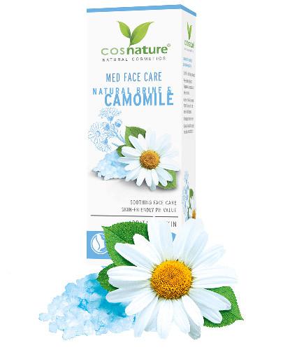podgląd produktu Cosnature Med Naturalny krem do twarzy z solanką i rumiankiem 50 ml