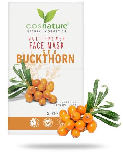 podgląd produktu Cosnature Naturalna multi-odżywcza maska do twarzy z rokitnikiem 2 x 8 ml