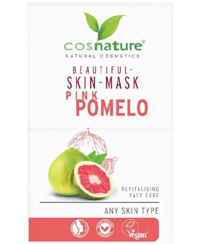 zdjęcie produktu Cosnature Naturalna upiększająca maska do twarzy z różowym pomelo 2 x 8 ml