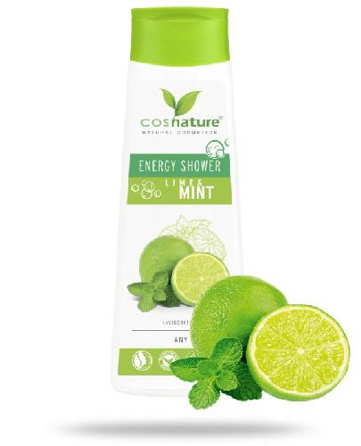 podgląd produktu Cosnature Naturalny energetyzujący żel pod prysznic z limonką i miętą 250 ml