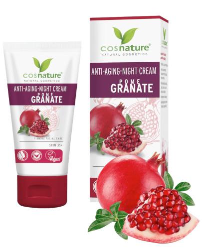 zdjęcie produktu Cosnature Naturalny odżywczy krem na noc z owocem granatu 50 ml