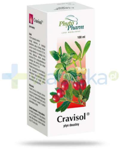 zdjęcie produktu Cravisol (0,46g + 0,322g + 0,138g)/ml płyn doustny 100 ml