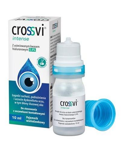 podgląd produktu Crossvi Intense krople do oczu 10 ml