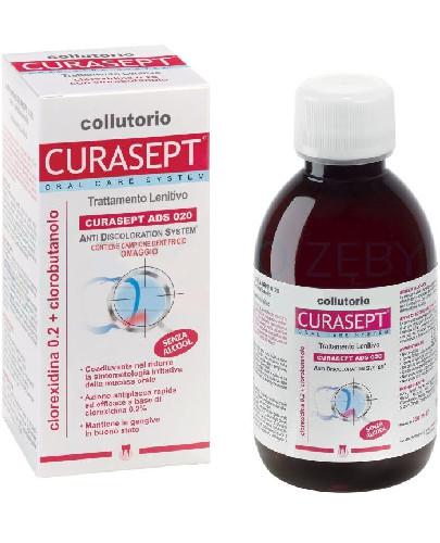 podgląd produktu Curasept ADS 020 Płyn do płukania jamy ustnej CHX + Chlorobutanol 200 ml