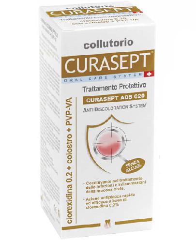 podgląd produktu Curasept ADS 020 płyn do płukania jamy ustnej z colostrum +PVP-VA 200 ml