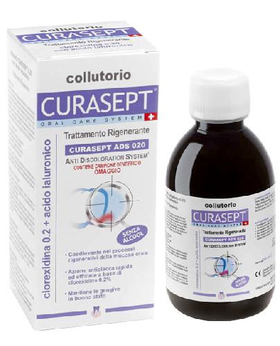 zdjęcie produktu Curasept ADS 020 z kwasem hialuronowym płyn do płukania jamy ustnej 200 ml