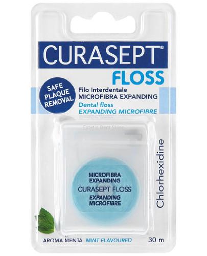 podgląd produktu Curasept Floss nić dentystyczna pęczniejąca z mikrofibry 30 m