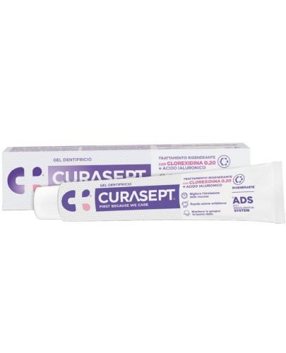 podgląd produktu Curasept Regenerująca pasta do zębów w żelu (0,2% chlorheksydyny + kwas hialuronowy) 75 ml