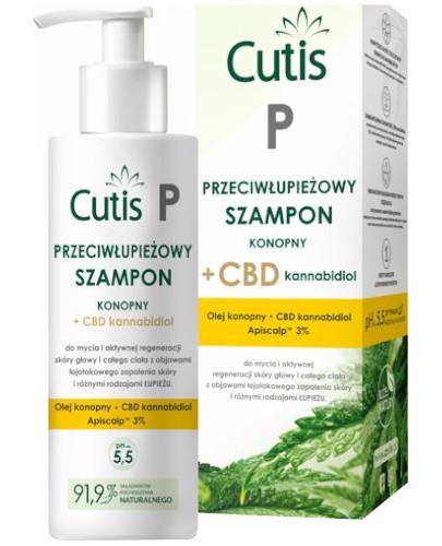 podgląd produktu Cutis CBD P szampon przeciwłupieżowy 150 ml