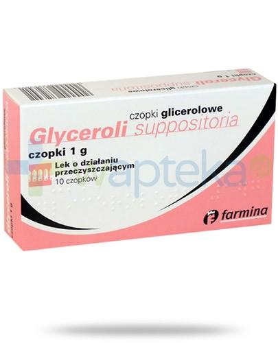 podgląd produktu Czopki glicerolowe 1 g 10 czopków