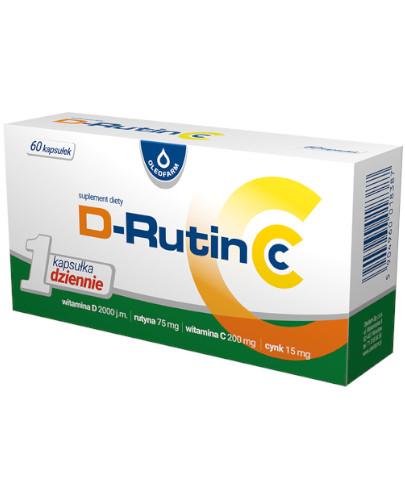 podgląd produktu D-Rutin CC 60 kapsułek
