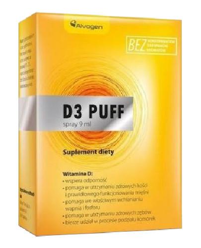 podgląd produktu D3 Puff spray do ust 9 ml
