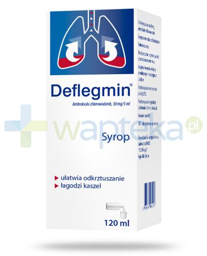 podgląd produktu Deflegmin 30mg/5ml, syrop 120 ml